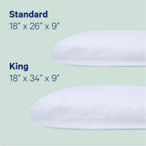 Polštář na spaní Casper Standard White 1 kus (1 balení) Standardní polštáře Naty Shop