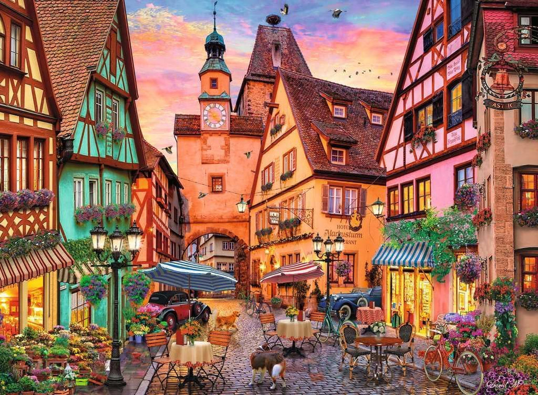 Ravensburger Puzzle 12001381 - Bavorská romance - 500dílné puzzle pro dospělé ve věku 12+ Puzzle Naty Shop