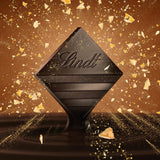 Lindt EXCELLENCE Bucati De Aluat Cu Paiete Si Caramel - Ciocolata Neagra Fina Cu Aroma Intensa De Cacao