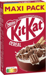 Nestlé KITKAT Cereálie, křupavé snídaňové cereálie s oplatkami Kitkat, balení 8 x 550 gramů Cereálie Naty Shop