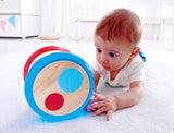 Hape Baby Drum | Pojízdná hudební hračka pro nejmenší, aby se naučila rytmus a různé zvuky, na baterie, od 6 měsíců Baby Toys Naty Shop
