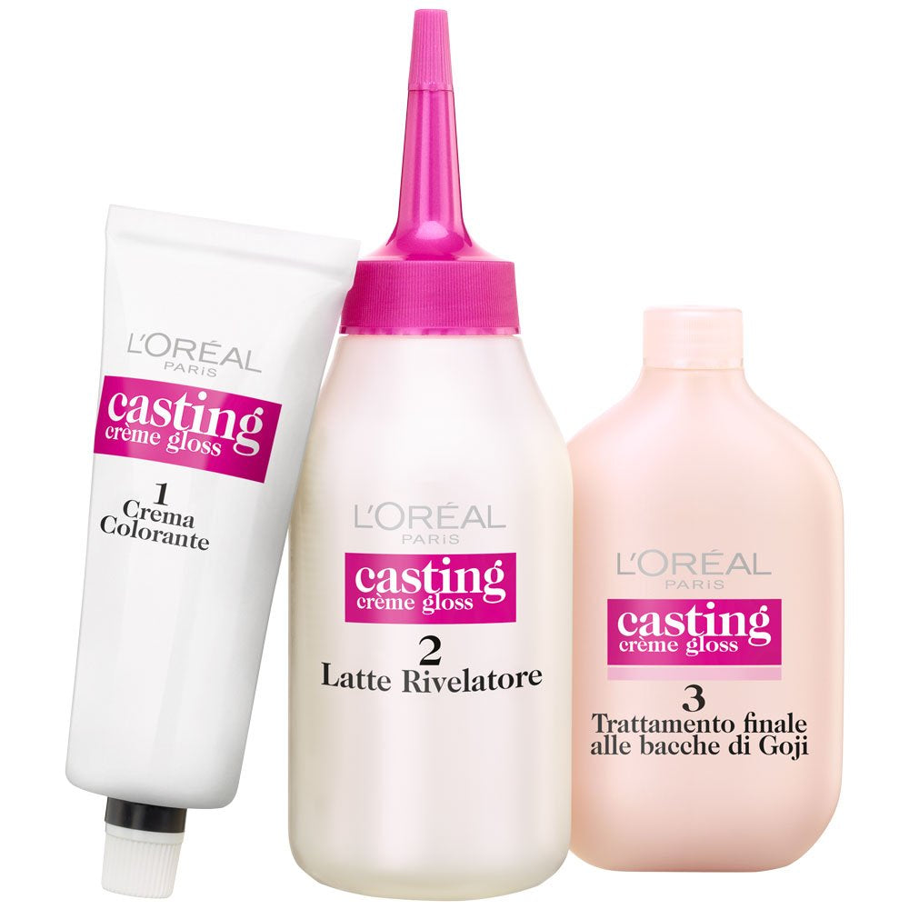Barva na vlasy Casting Creme Gloss bez amoniaku N360 Černá třešeň Barva na vlasy Naty Shop