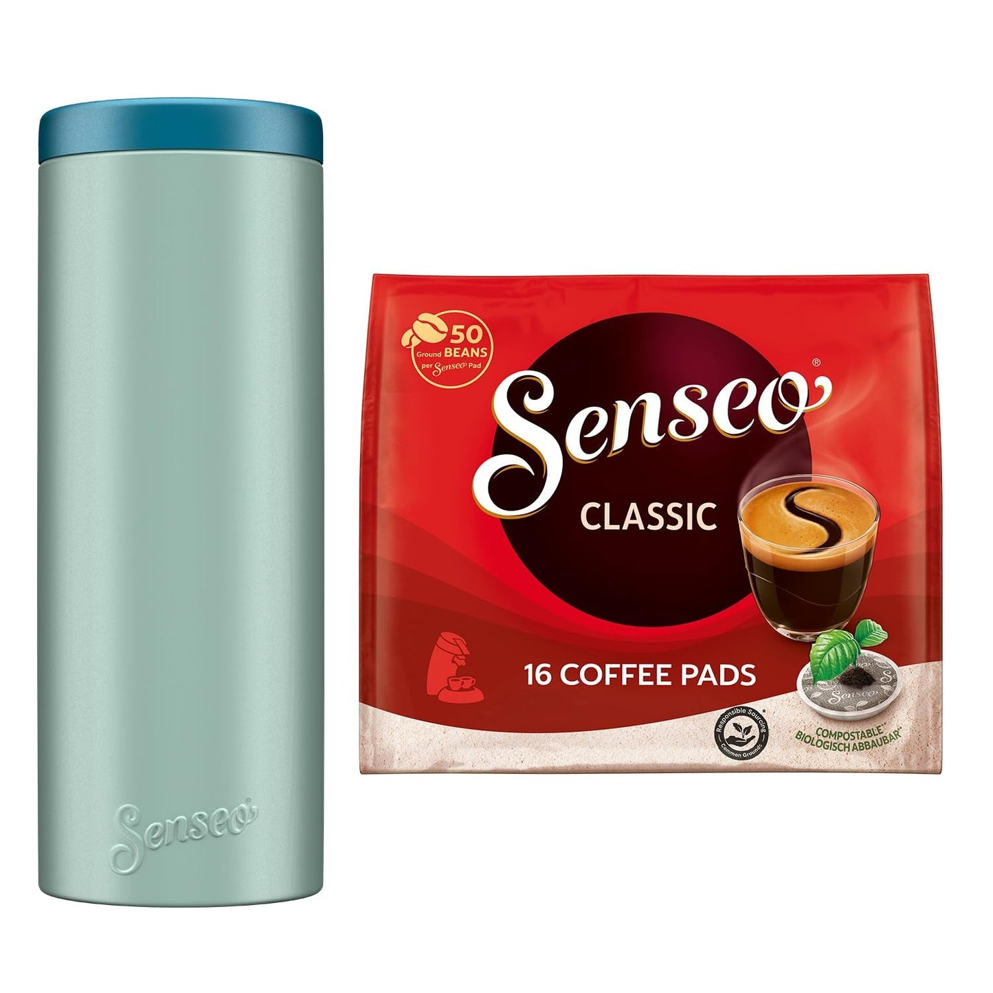 Classic Pads, 10 x 16 Getränke, 160 Kaffee Pods, včetně Pad Dose
