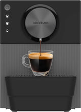 Kompaktní espresso Cecotec Cremmaet Cube, 1350 W, lisovací systém 10 g, předinfuzní systém, 19 bar, systém termobloku, 5 nastavení mletí, dotykový ovládací panel