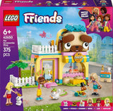 LEGO Friends Obchod se zvířecími doplňky Předstíraná herní sada Vzdělávací hračka pro 6leté dívky 3 minifigurky a 3 figurky zvířat Kočka Psík Zajíček Nápad na dárek pro děti 42650 Stavebnice Besuche den LEGO-Store