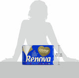Toaletní papír Renova Renova Divine Perfection, 42 rolí, toaletní papír Premium, 4 vrstvy, ultra měkký, extra pevný, silný, měkký a savý, papír s certifikací Fsc, 4400G
