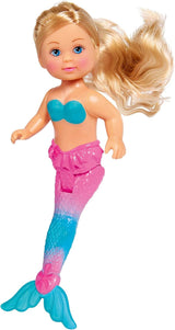 Simba 105733336 - Steffi LOVE Mermaid Friends Kouzelná panenka mořské panny se sestrou Evi, postavičkou delfína a dalšími, hračka pro děti od 3 let Naty Shop