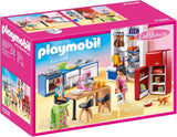 PLAYMOBIL domeček pro panenky 70209 Pokoj pro mládež s figurkou dívky a doplňky, od 4 let Domky pro panenky Naty Shop Kitchen