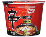 NONGSHIM – Soon Veggie Ramyun instantní nudle – 6 x 112 g – více balení