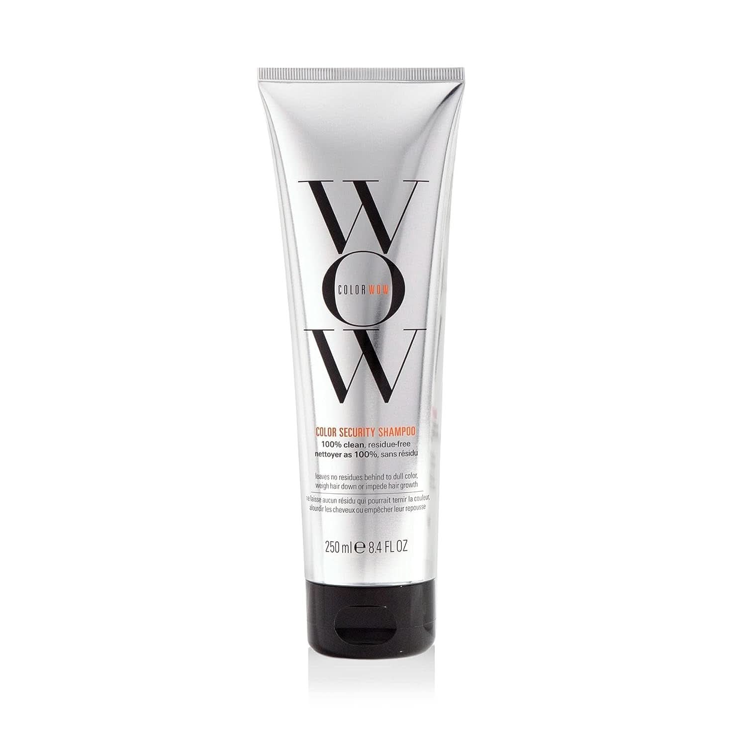 Wow Color Shampoo, šampon pro péči o barvené vlasy bez silikonů a sulfátů, 250 ml Sprcha a vana Naty Shop 250 ml