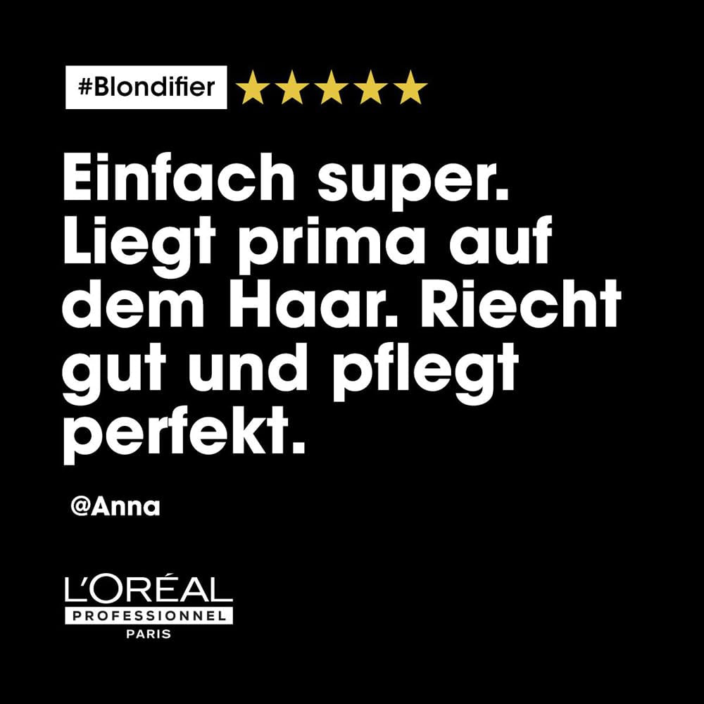 L'Oréal Professionnel | Vyživující maska pro blond a zesvětlené vlasy, extrakt z ovoce Açai, Serie Expert, maska na blond Naty Shop maska na vlasy