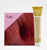 Zlatá barva 1,10 Modrá černá 100 ml Naty Shop barva na vlasy 7,66 Blond, červená, intenzivní 100 G (1 balení)