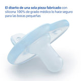 Philips AVENT Soothie - dudlík bez BPA pro děti ve věku 0-6 měsíců, modrá/světle modrá (model SCF099/21)