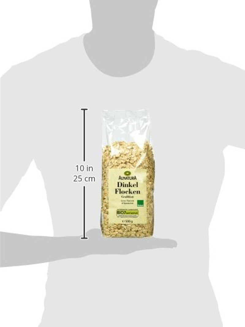 Bio špaldové vločky s velkými vločkami, 500g