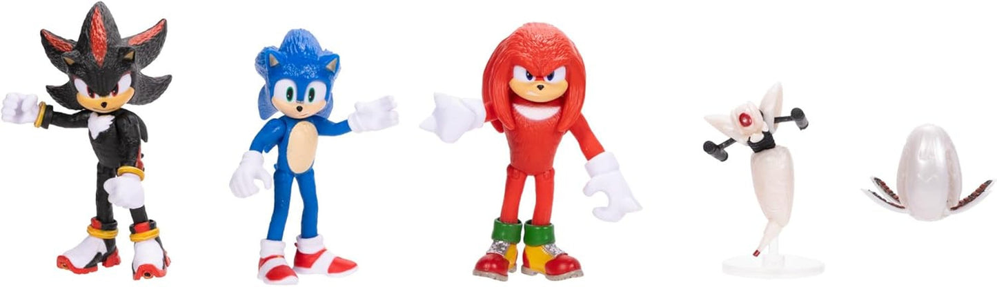 Sonic 3 Movie 6 cm akční figurky Multipack Akční figurky Naty Shop