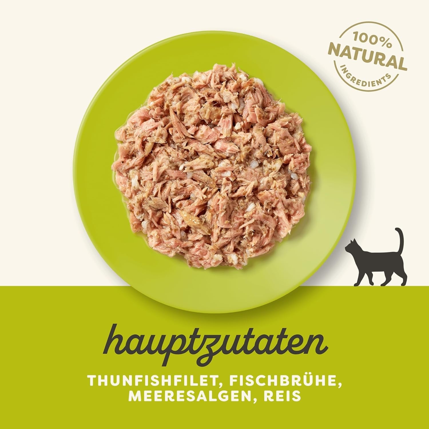 Applaws 100% přírodní Premium-Nassfutter für Katzen, Thunfischfilet mit Algen in Brühe - Packung mit 24 x 156g Dosen