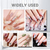 Sada Sularpek 8 Stück Nagel Pinsel, Pinsel Für Gelnägel, Nageldesign Pinsel, Nail Art Dotting Tools, Nailart Pinsel Für Gel Acryl Nägel Nailart