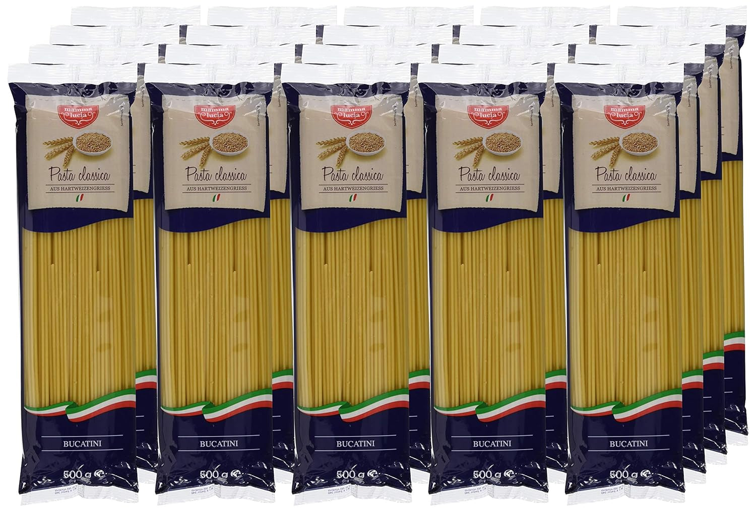 Těstoviny Bucatini - Makarony, balení 20 ks (20 x 500 g)