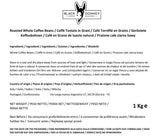 ČERTOVA PEČEŇ | Kávová zrna 1KG | Extrémně silná káva | Káva s vysokým obsahem kofeinu | Prémiová robusta od