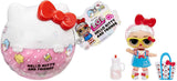 LOL Překvapení! Love Hello Kitty and Friends – 1 panenka se 7 překvapeními, náhodný výběr, 8 sběratelských předmětů, pro děti od 4 let, růžová