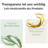 Lavera Care Basis Sensitiv 2v1, Šampon a sprchový gel s bio aloe vera a rostlinným keratinem, 250 ml Sprcha a koupel Naty Shop