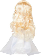 Disney Frozen 2 ELSA The Snow Queen Doll – 35 cm vysoká, pohyblivá panenka v ikonických módních šatech a dlouhých vlajících vlasech pro extra zábavu při hraní, pro dívky od 3 let, 214894 Naty Shop Dolls