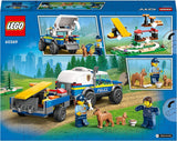 LEGO 60369 City Mobilní výcvik policejních psů, policejní auto s přívěsem, figurky psa a štěněte, sada zvířat pro děti od 5 let Stavebnice Besuche den LEGO-Store