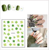 JMEOWIO Süße Nagelsticker Für Kinder 14 Blatt Nail Art Sticker Selbtklebend Nagelaufkleber Regenbogen Blumen Frucht Dekoration Nageldesign Zubehör