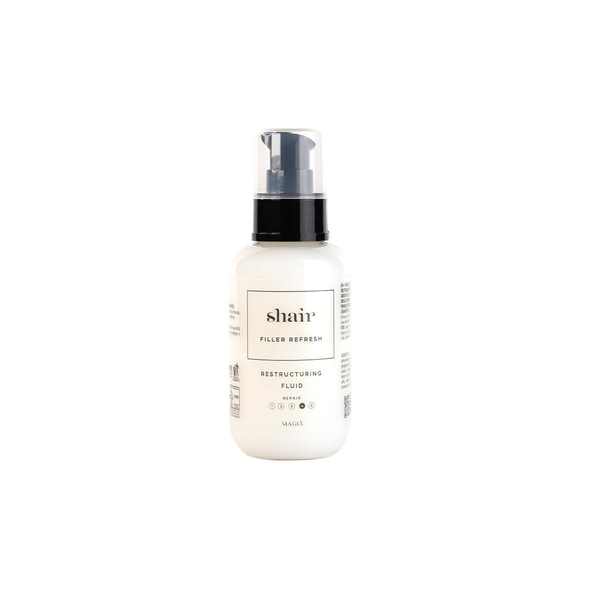 Shair Filler Refresh: restrukturalizační fluid, revitalizační, povzbuzující, hedvábný, rozčesávací, pro matné, suché, ošetřené, roztřepené konečky vlasů Produkty na rozčesávání vlasů Naty Shop