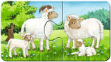 Puzzle Ravensburger pro děti - 05072 Farm Animal Families - Moje první puzzle 9X2 - Puzzle pro 2 roky Puzzle Naty Shop