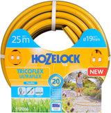 HOZELOCK - Hadice Tricoflex Ultraflex Ø 12,5 mm (1/2") 20 M: Ohebná zahradní hadice, odolná proti povětrnostním vlivům, zkroucení a ohybu, vyrobená ze 40 % recyklovaného PVC [117002], žlutá
