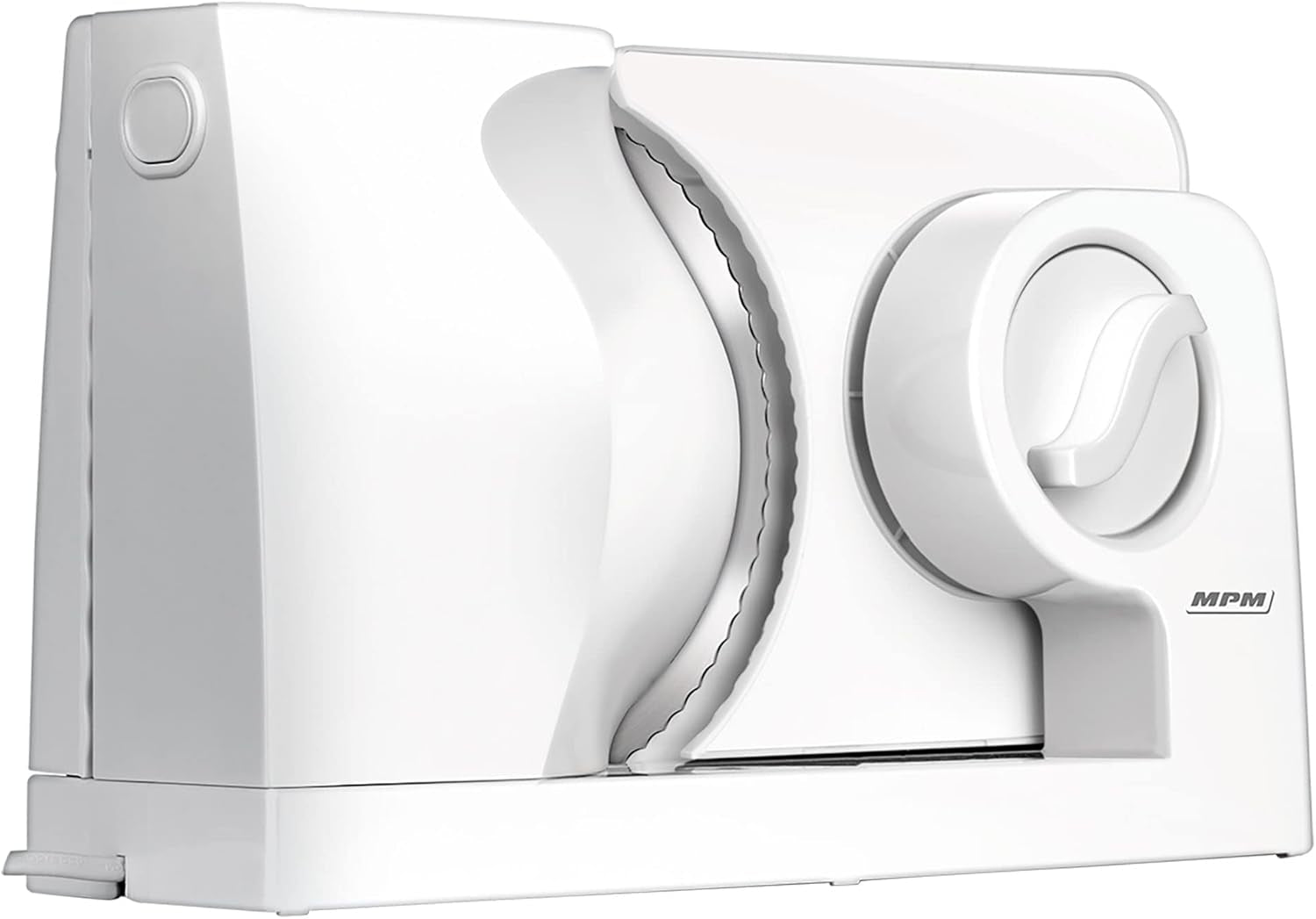 MPM MKR-05 Univerzální elektrický kráječ, nastavitelná tloušťka řezu až 15 mm, 150 W Drtiče a kráječe Naty Shop Výchozí název