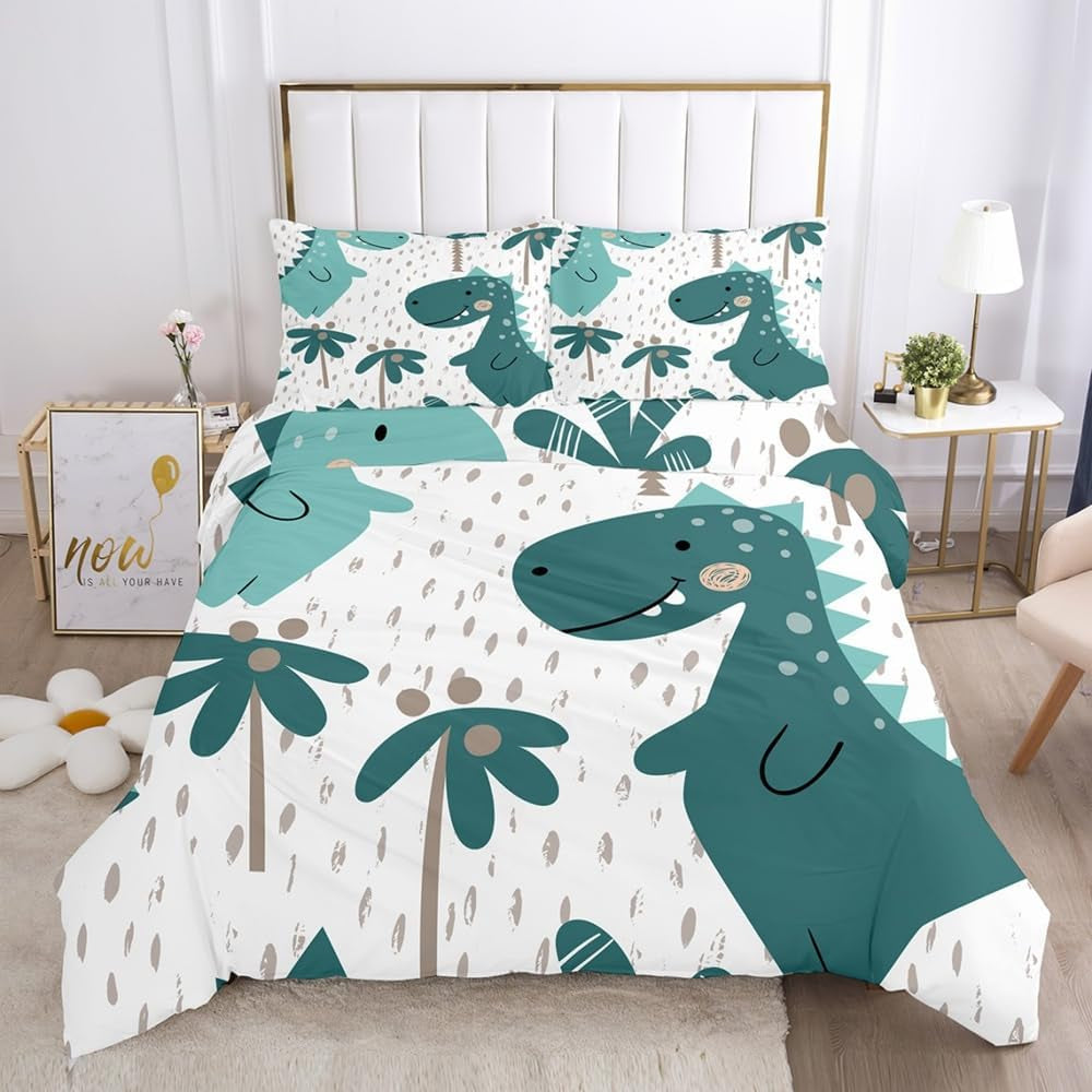 Dětské povlečení, Dinosaurus Dětské povlečení Naty Shop A-1 135 X 200 Cm