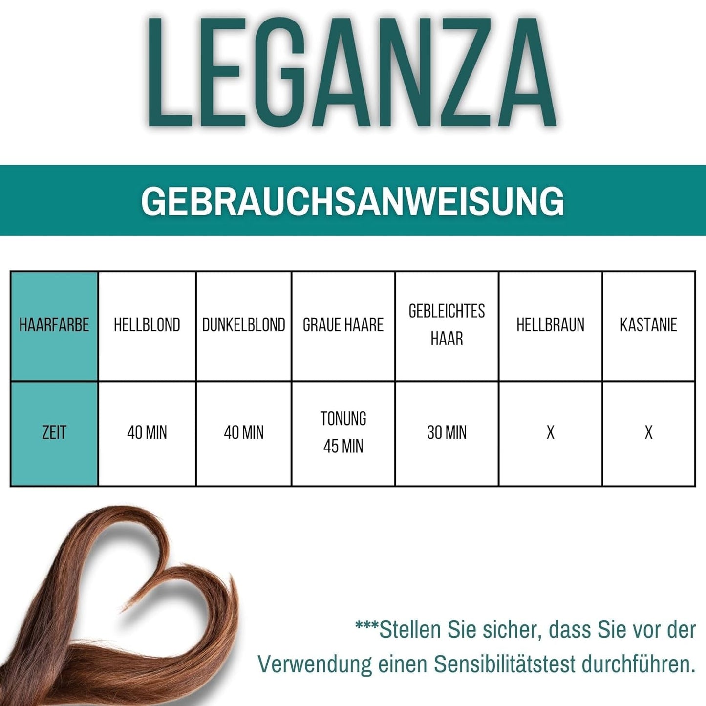 Leganza Natural Balm Hair Dye Color 71 Café Latte | Barva na vlasy bez amoniaku | Obohaceno o 7 přírodních olejů | 150 ml barva na vlasy Naty Shop