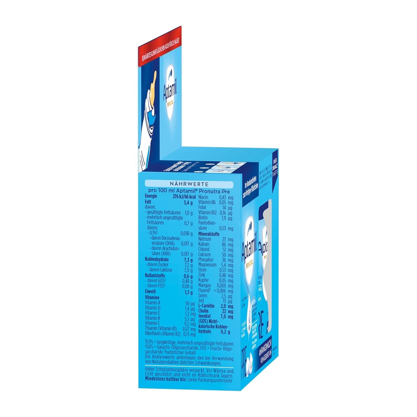 Aptamil Pronutra-ADVANCE PRE, pitný, 4x2x90ml (Packung mit 4)