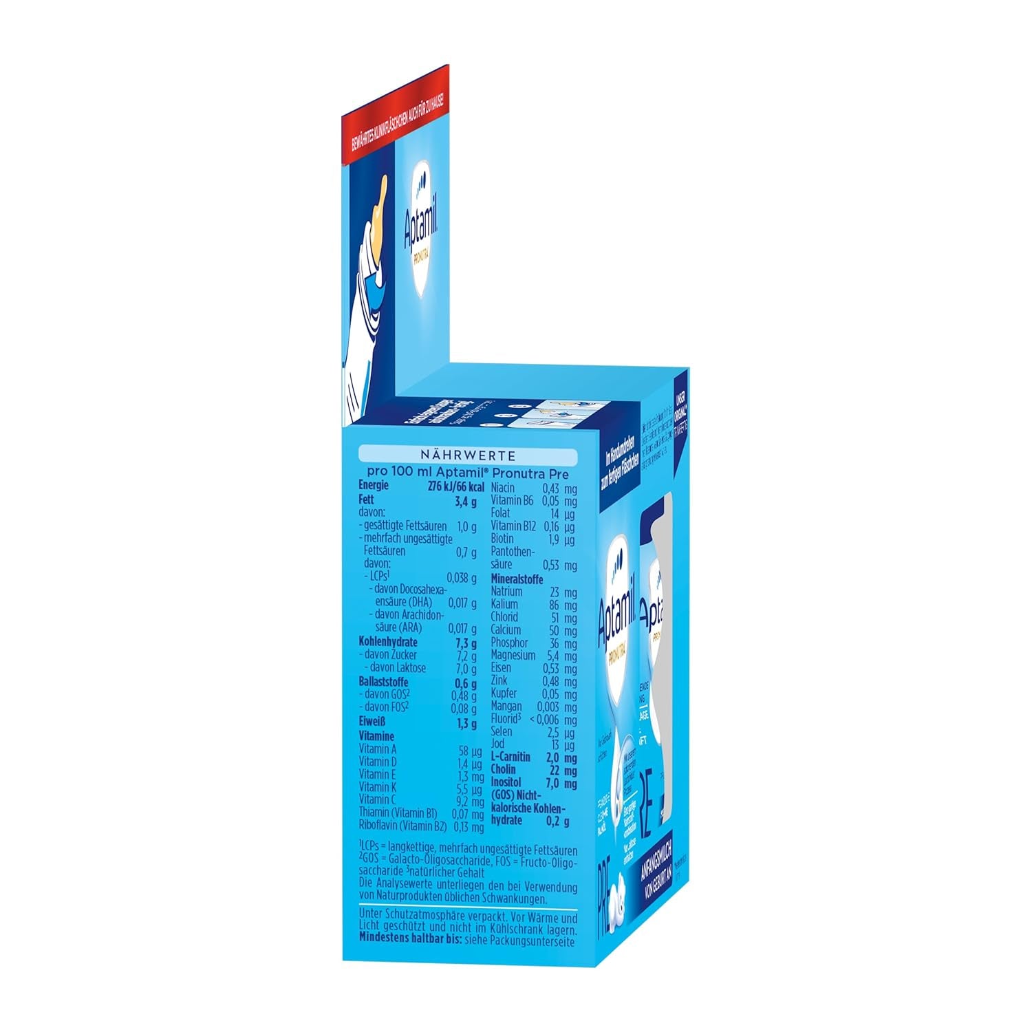 Aptamil Pronutra-ADVANCE PRE, pitný, 4x2x90ml (Packung mit 4)