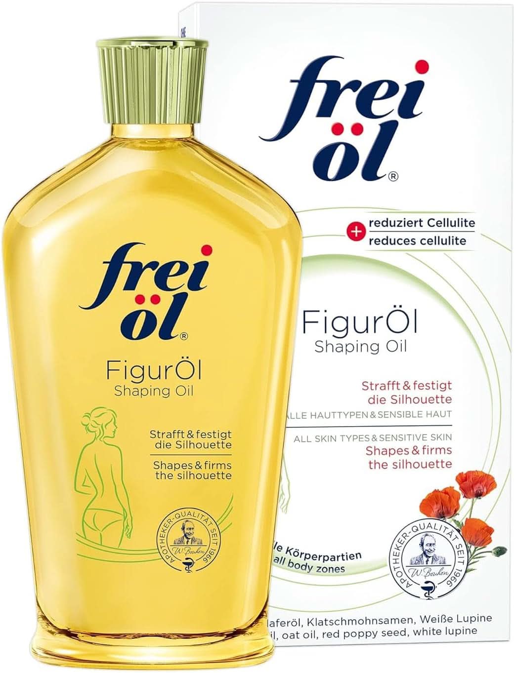 Frei Öl Tělový olej s anticelulitidním účinkem, 125 ml Sprcha a koupel Naty Shop 125 ml