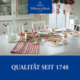Villeroy & Boch - Malý úložný box Winter Bakery Delight, keramický box na vánoční cukroví, vánoční box, box na cukroví, box na cukroví, keramický box s víkem, úložiště sladkostí, prémiové porcelánové boxy na skladování potravin Naty Shop