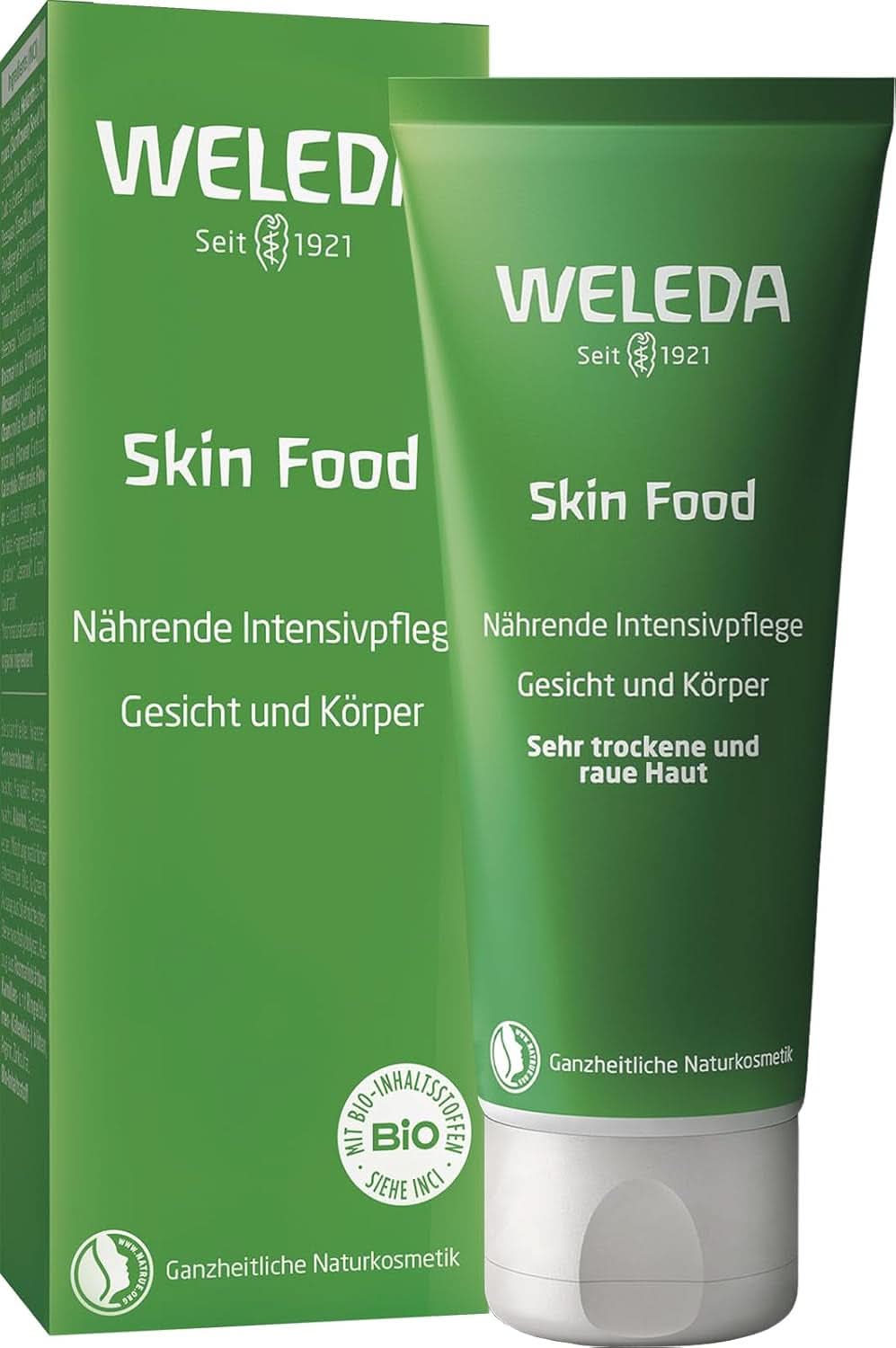 WELEDA Bio Skin, Pečující krém pro velmi suchou pokožku, 75 ml Sprcha a koupel Naty Shop