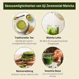 Ceremonial Grade UJI – 30g Box – Bio – 100% japonská Matcha – První sklizeň – Pure Matcha – Mletá