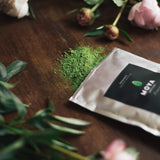 Organický zelený čaj Moya Matcha Powder | 100 g prémiové kvality pro obřad | Ekologicky pěstované a sklizené v Uji, Japonsko | Prášek ze zeleného čaje Matcha | Ideální pro japonský vodní čajový obřad