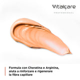 | Keratin - Posilující maska na vlasy pro lámavé a poškozené vlasy s keratinem a argininem pro silnější a jemnější vlasy 4 x 500 ml Naty Shop Hair Mask