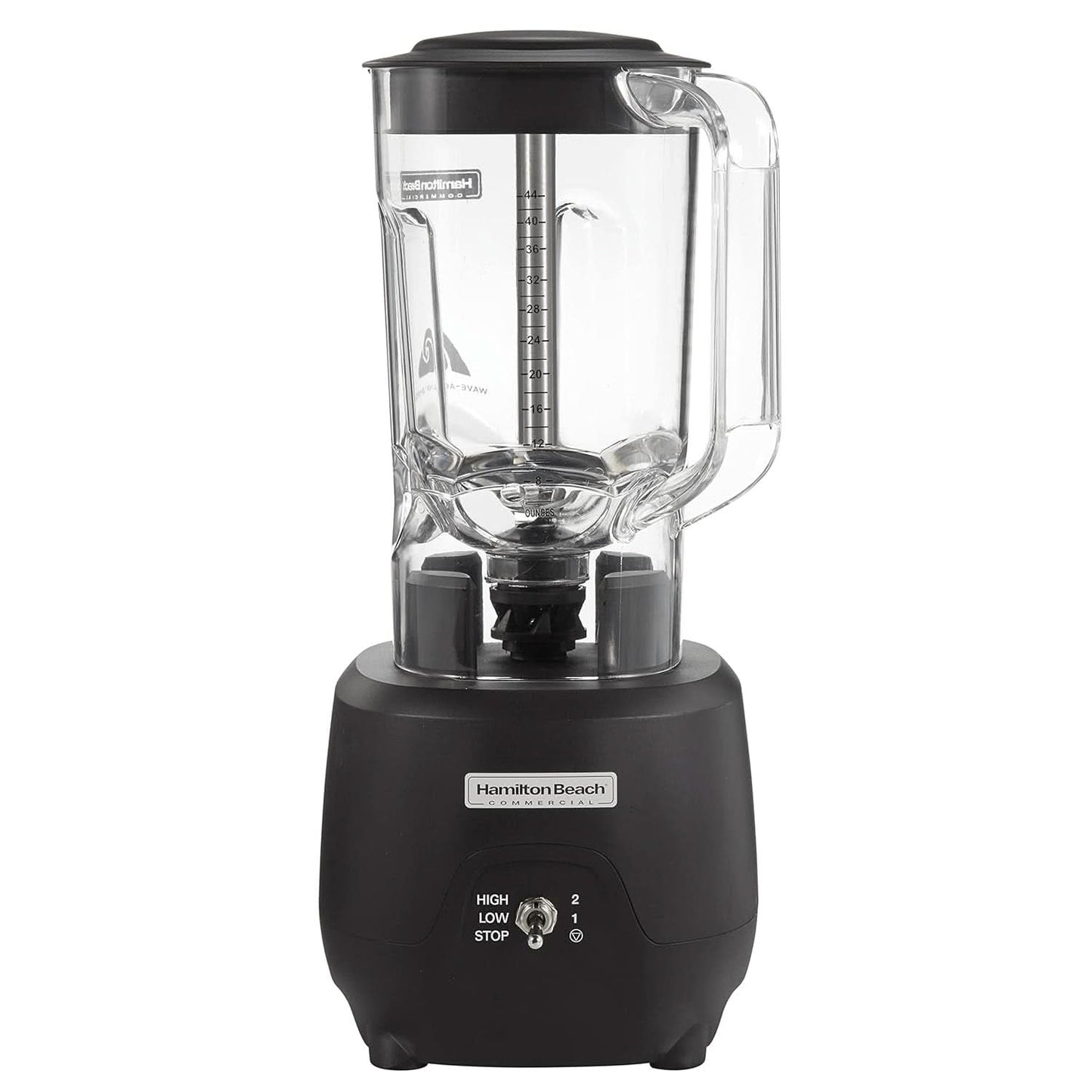 Tyčový mixér Hamilton Beach Commercial® 908®R, HBB908R-CE, 1 HP, 1,3 l polykarbonátová nádoba, 2 rychlosti, 220-240 V, Black Kitchen Naty Shop