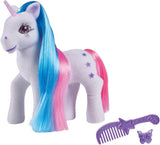 Simba 104342482 - Jednorožec s barevnými vlasy, 14 cm, vločkovaný, s hřebínkem a sponkami, od 3 let Naty Shop Dolls Výchozí název