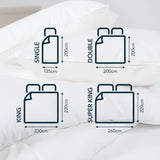 Přikrývka pro alergiky Snuggledown Freshwash, 13,5 Tog Winter Teplá, bavlna, bílá, jednolůžko Přikrývky a přikrývky Naty Shop