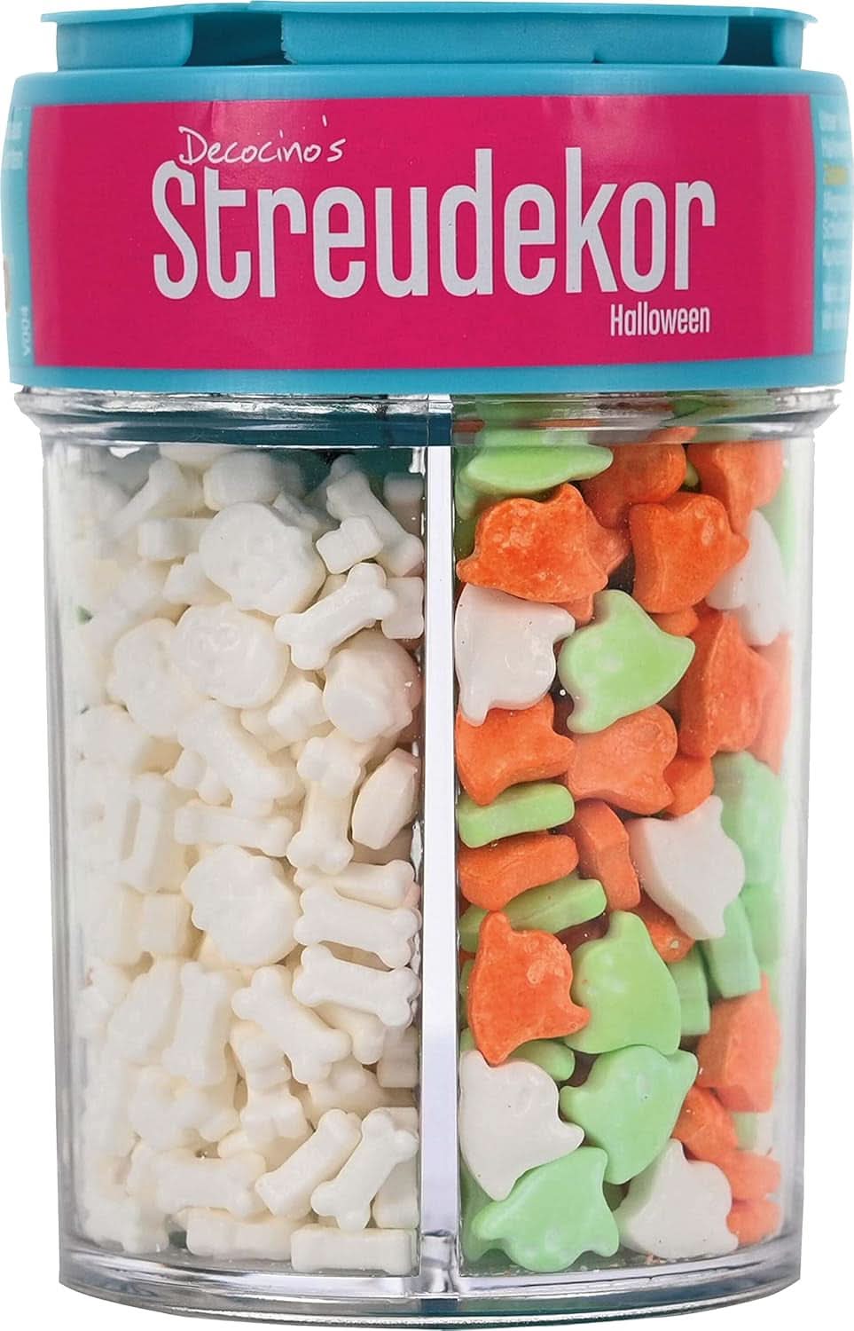 Decocino Halloween Sprinkles, vícebarevné, 120 gramů Sprinkles Naty Shop