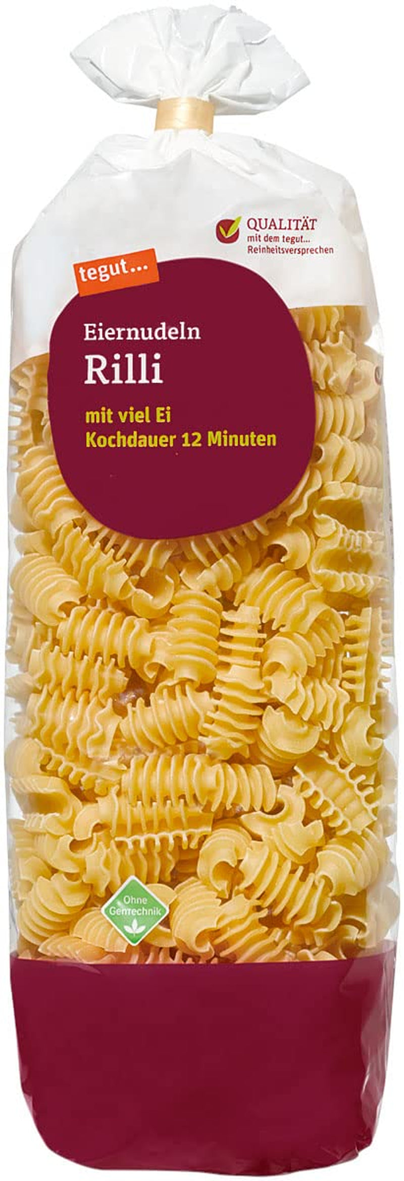 tegut... Nudle s vejcem Rilli, 1 x 500 g