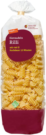 tegut... Nudle s vejcem Rilli, 1 x 500 g