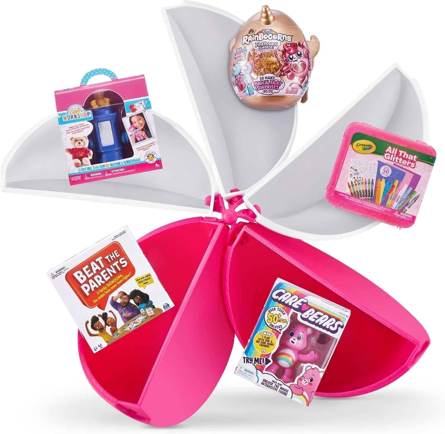 5 skládacích hraček s překvapením Mini Brands Series 2 Collection Folder a 3 kapsle Surprise od ZURU Akční figurky Naty Shop