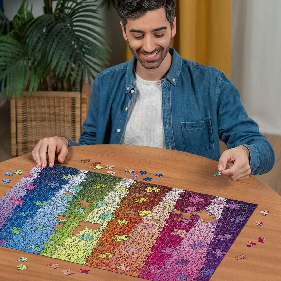 Skládačka Ravensburger pro dospělé 1000 dílků - Barva podle barvy Puzzle Naty Shop